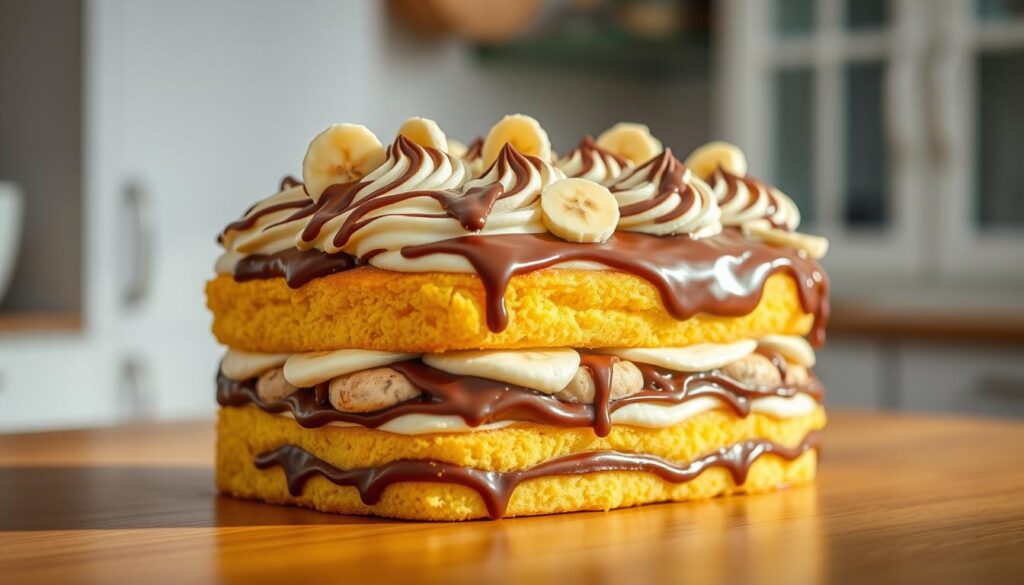 Bananensplit-Torte