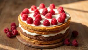 Himbeer-Mascarpone-Torte