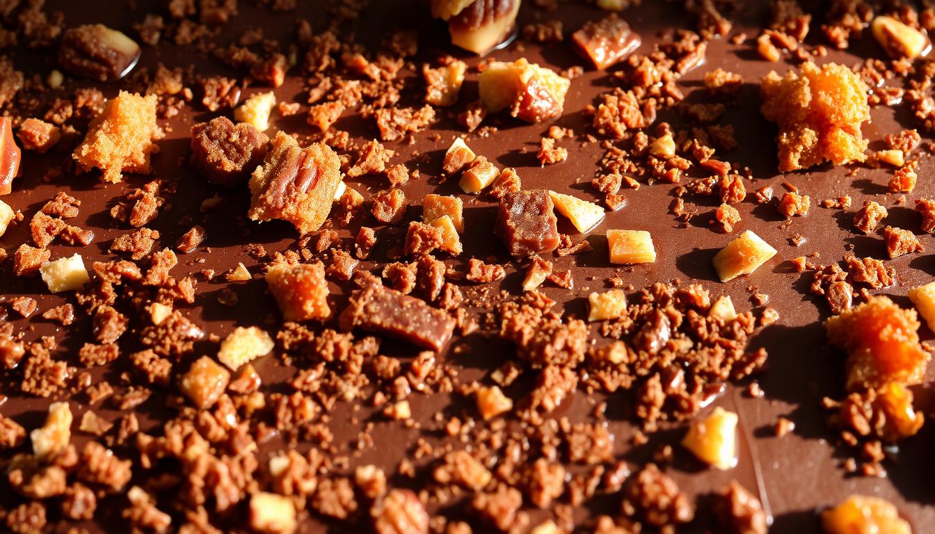 was als crunch in torte