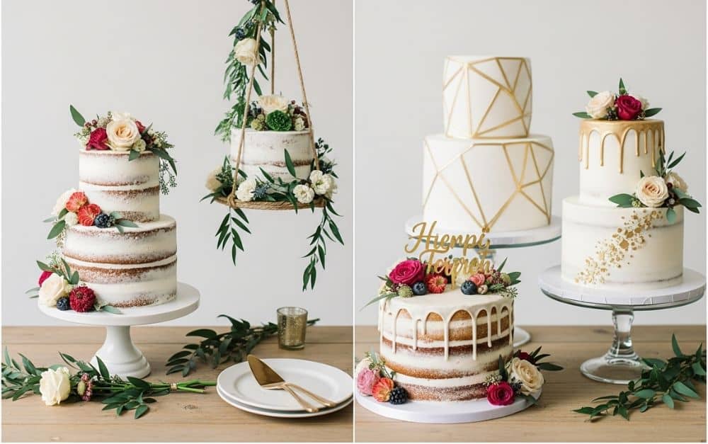 Das sind die Hochzeitstorten Trends