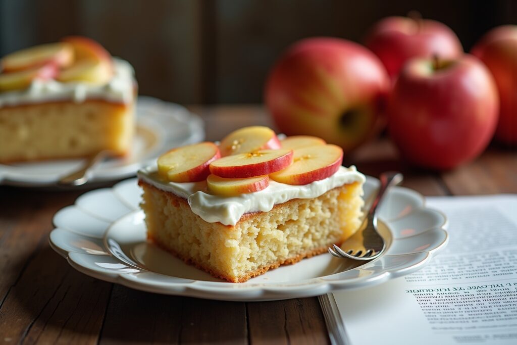 apfel schmand torte-Titel
