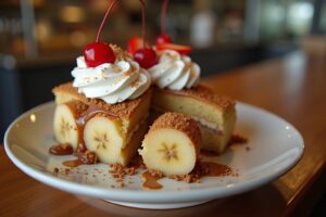 Bananensplit-Torte: Süßes Dessert für Naschkatzen