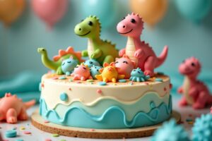 Dino Kuchen: Süße Backideen für kleine Saurierfans