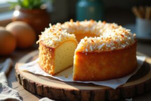 Köstliche Kokosnuss-Kuchen selbst backen