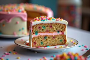 Die besten Konfetti-Kuchen für fröhliche Feste