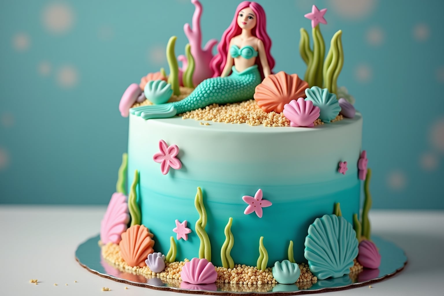 meerjungfrau torte-Titel