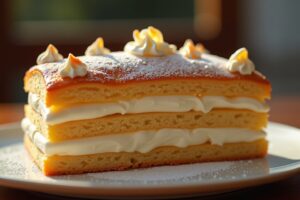 Napoleonkuchen: Cremige Leckerei mit Blätterteig