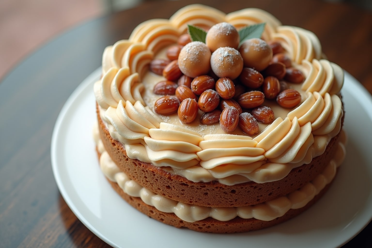 nuss sahne torte-Titel