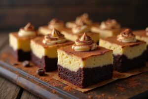 Cheesecake Brownies: Traumhafte Schichtkuchen-Kombi