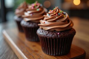 Leckere Schoko Cupcakes für süße Naschmomente