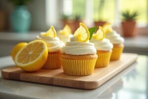 Leckere Zitronen Cupcakes: Frisch & fruchtig