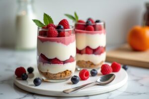 Desserts im Glas schnell zubereitet