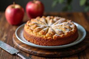 Saftiger Streuselkuchen mit Äpfeln
